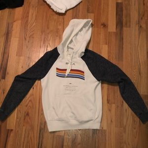 rvca retro hoodie